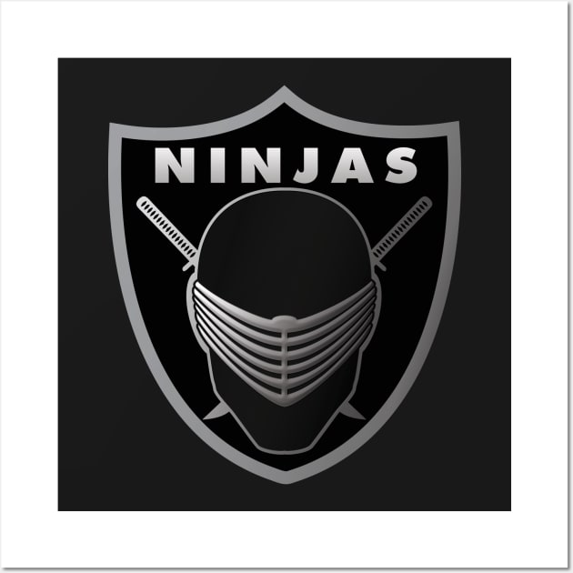 Ninjas Wall Art by ForbiddenMonster